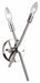 Bethel International Canada - Two Light Wall Sconce - Shiny Nickel- Union Lighting Luminaires Decor