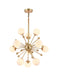 Bethel International Canada - 11 Light Chandelier - Gold- Union Lighting Luminaires Decor