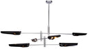 Bethel International Canada - Six Light Chandelier - Chrome- Union Lighting Luminaires Decor