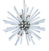 Bethel International Canada - Eight Light Chandelier - Chrome- Union Lighting Luminaires Decor