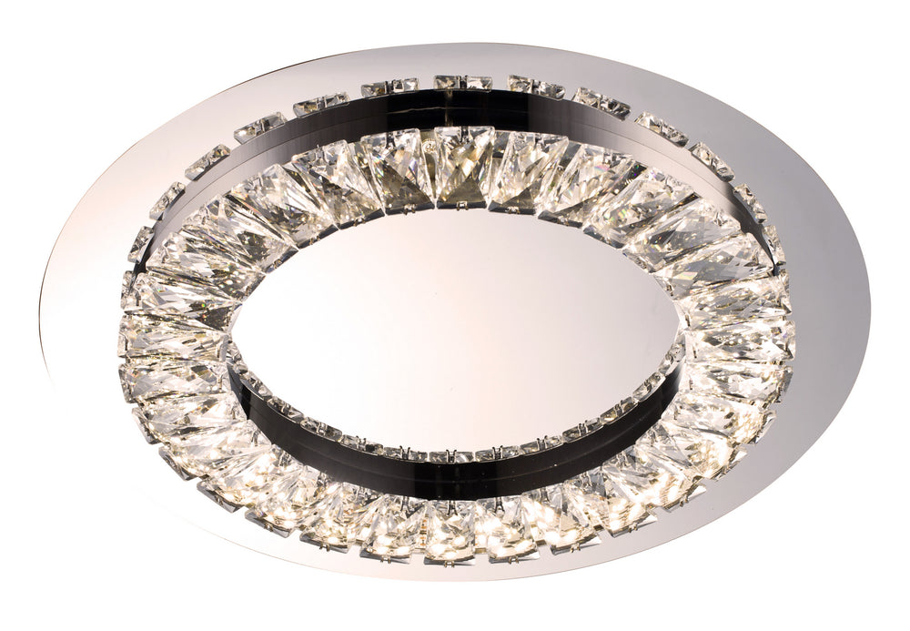 Bethel International Canada - LED Flush Mount - Chrome- Union Lighting Luminaires Decor