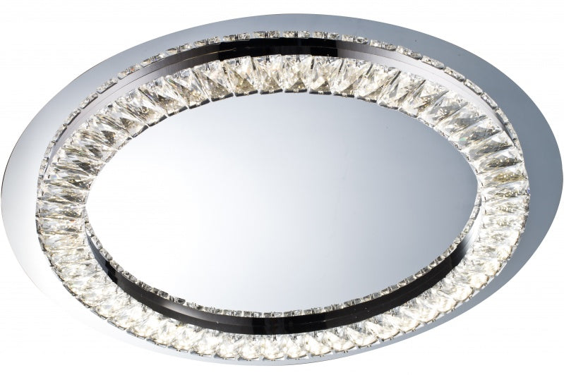 Bethel International Canada - LED Flush Mount - Chrome- Union Lighting Luminaires Decor