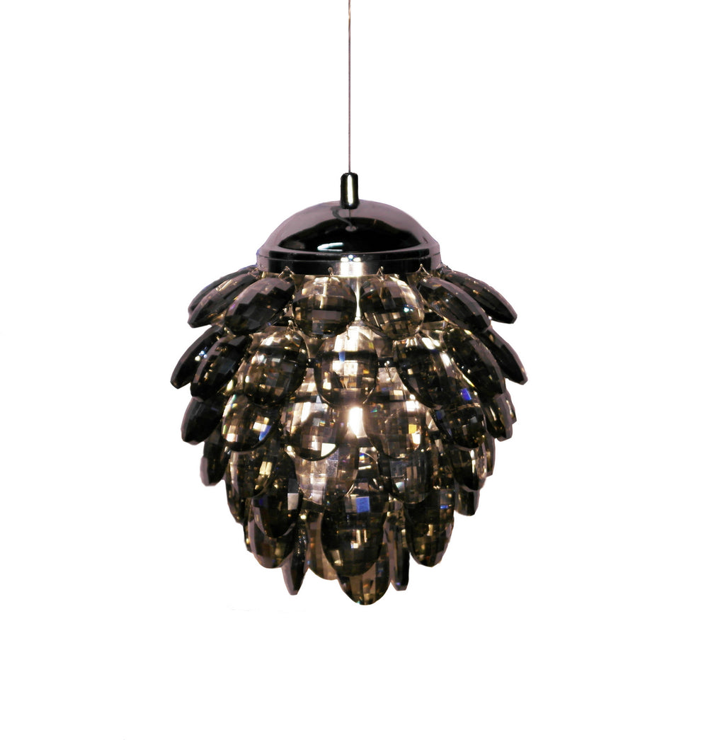 Bethel International Canada - One Light Pendant - Smoke- Union Lighting Luminaires Decor
