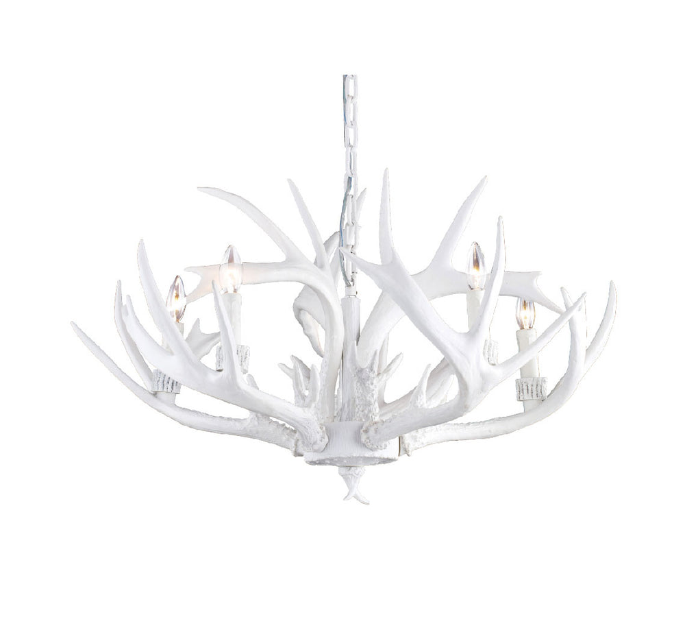 Bethel International Canada - Five Light Pendant - White- Union Lighting Luminaires Decor