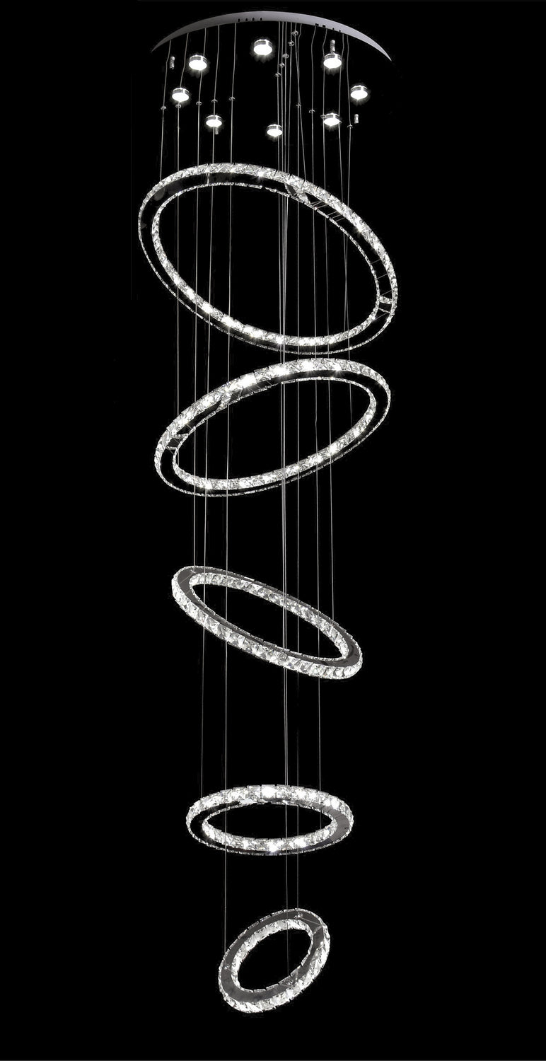 Bethel International Canada - LED Chandelier - Chrome- Union Lighting Luminaires Decor