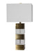 Bethel International Canada - One Light Table Lamp - Antique Brass- Union Lighting Luminaires Decor