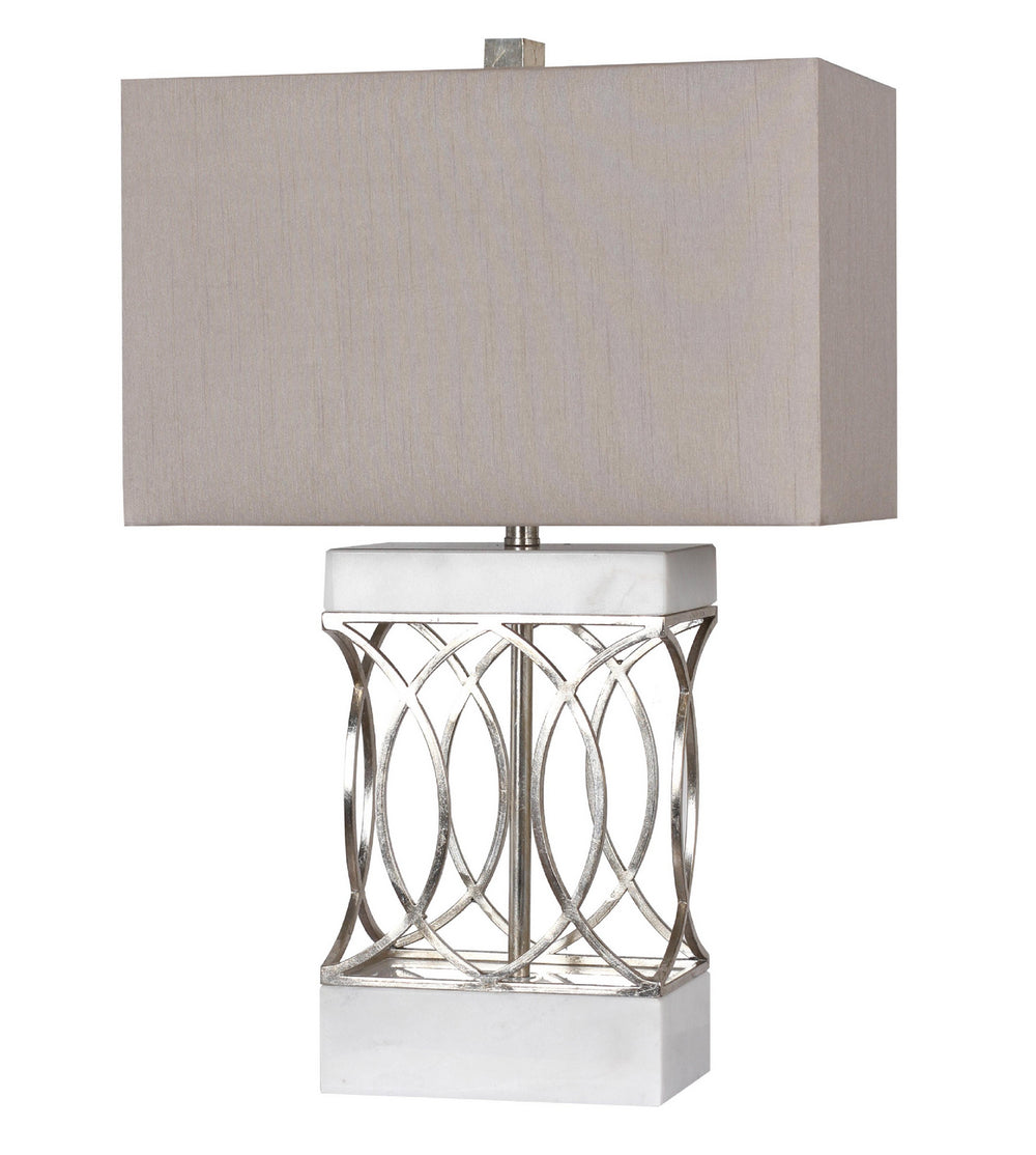 Bethel International Canada - One Light Table Lamp - White- Union Lighting Luminaires Decor