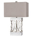 Bethel International Canada - One Light Table Lamp - White- Union Lighting Luminaires Decor