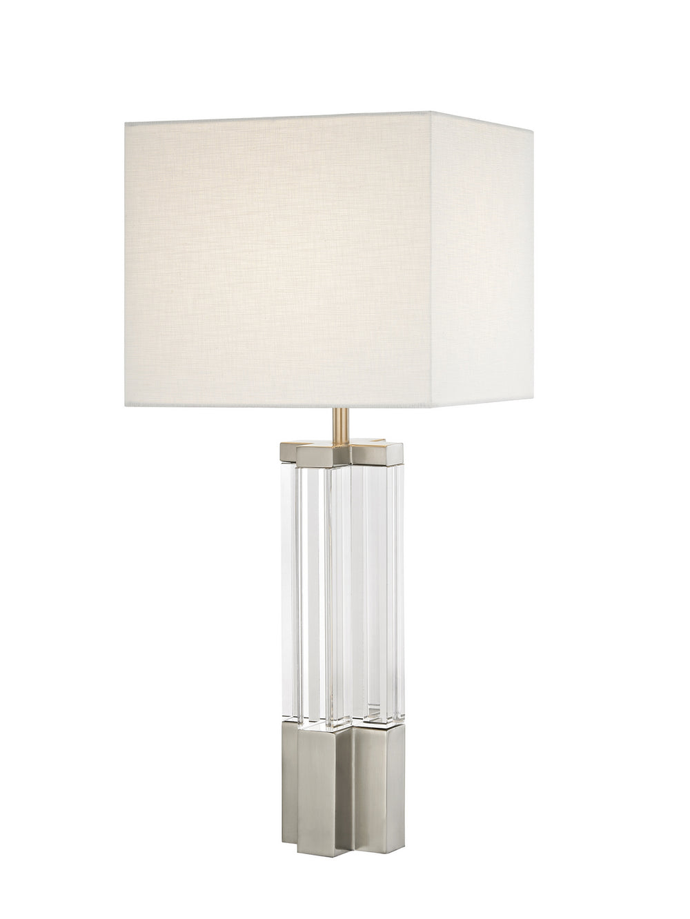 Bethel International Canada - One Light Table Lamp - Polished Nickel- Union Lighting Luminaires Decor