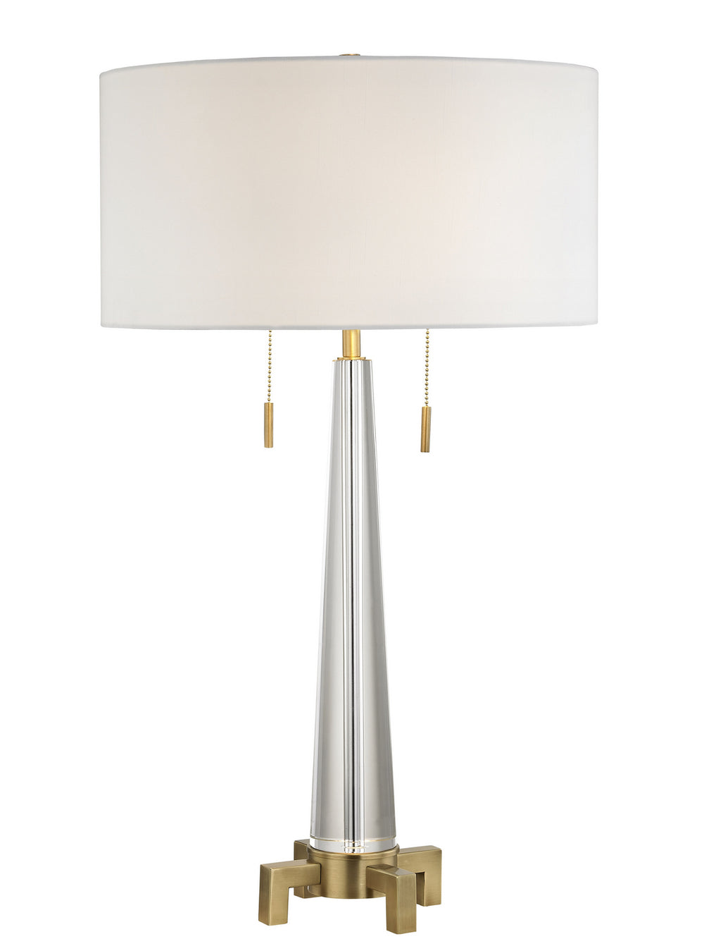 Bethel International Canada - One Light Table Lamp - Antique Brass- Union Lighting Luminaires Decor