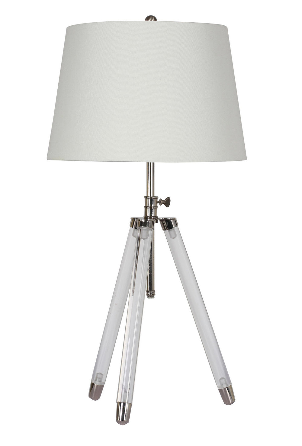 Bethel International Canada - One Light Table Lamp - Chrome- Union Lighting Luminaires Decor