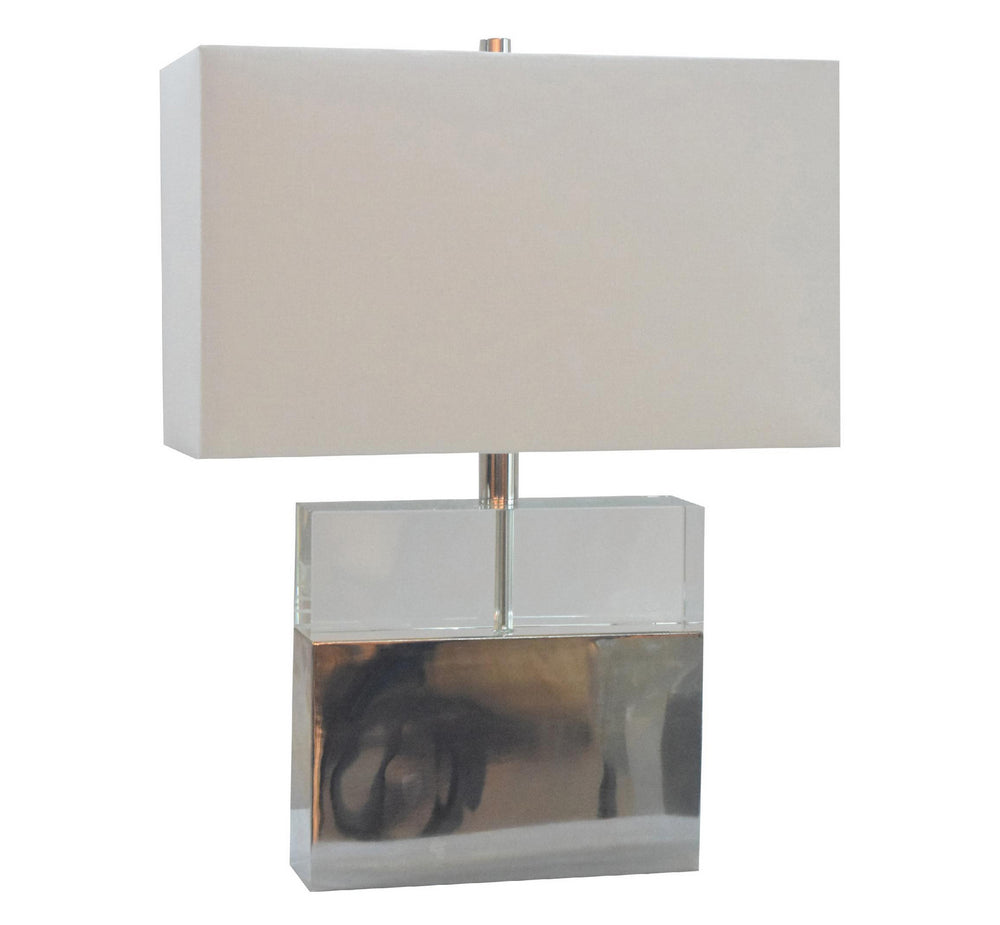 Bethel International Canada - One Light Table Lamp - Polished Nickel- Union Lighting Luminaires Decor