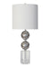 Bethel International Canada - One Light Table Lamp - Polished Nickel- Union Lighting Luminaires Decor