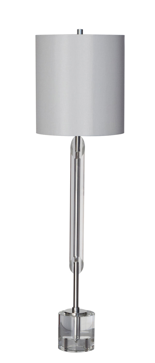 Bethel International Canada - One Light Table Lamp - Polished Nickel- Union Lighting Luminaires Decor
