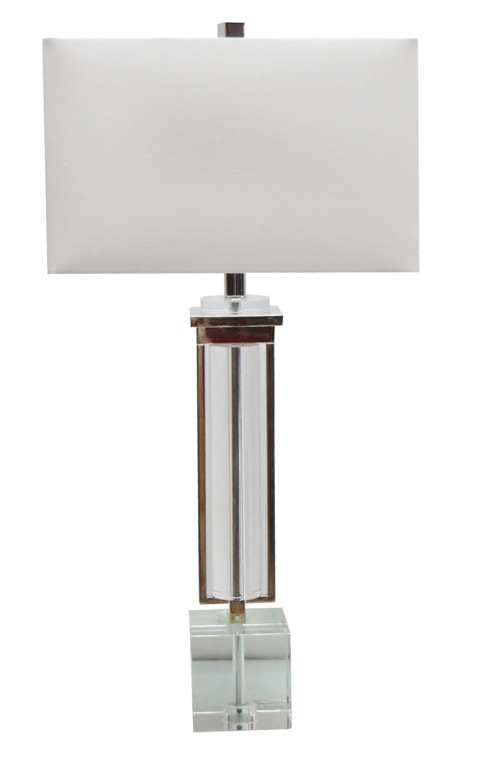 Bethel International Canada - One Light Table Lamp - Polished Nickel- Union Lighting Luminaires Decor
