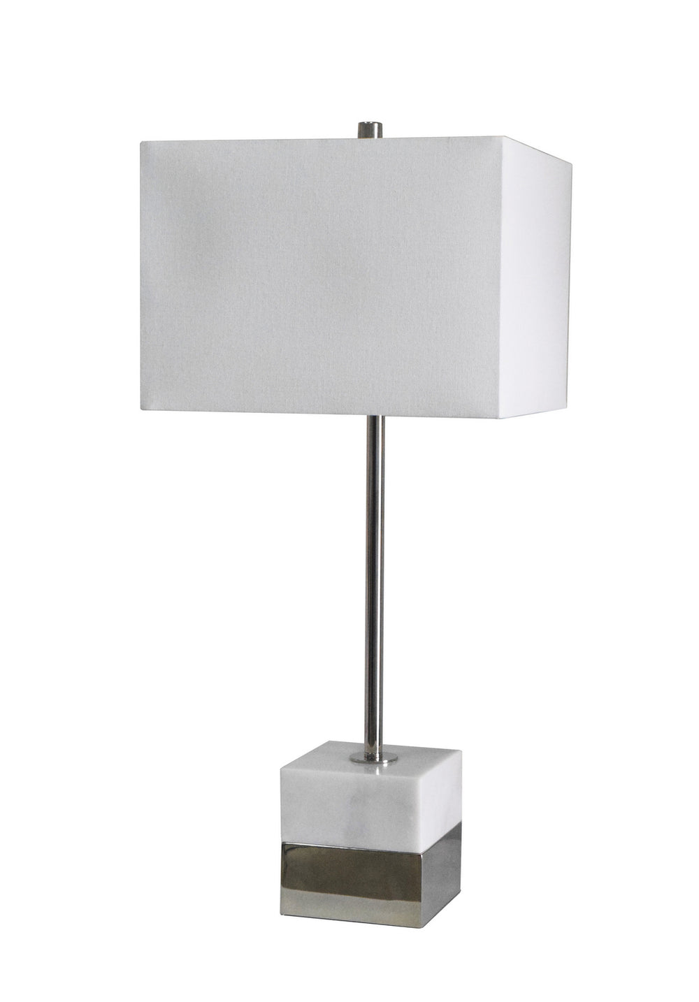 Bethel International Canada - One Light Table Lamp - Polished Nickel- Union Lighting Luminaires Decor