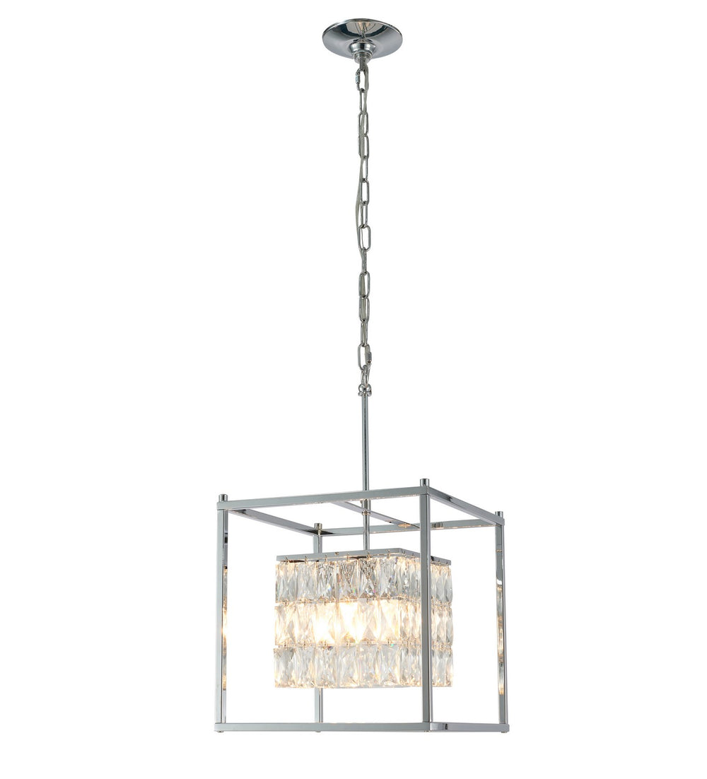 Bethel International Canada - Four Light Chandelier - Chrome- Union Lighting Luminaires Decor
