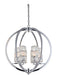 Bethel International Canada - Six Light Chandelier - Chrome- Union Lighting Luminaires Decor