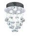 Bethel International Canada - Three Light Flush Mount - Chrome- Union Lighting Luminaires Decor