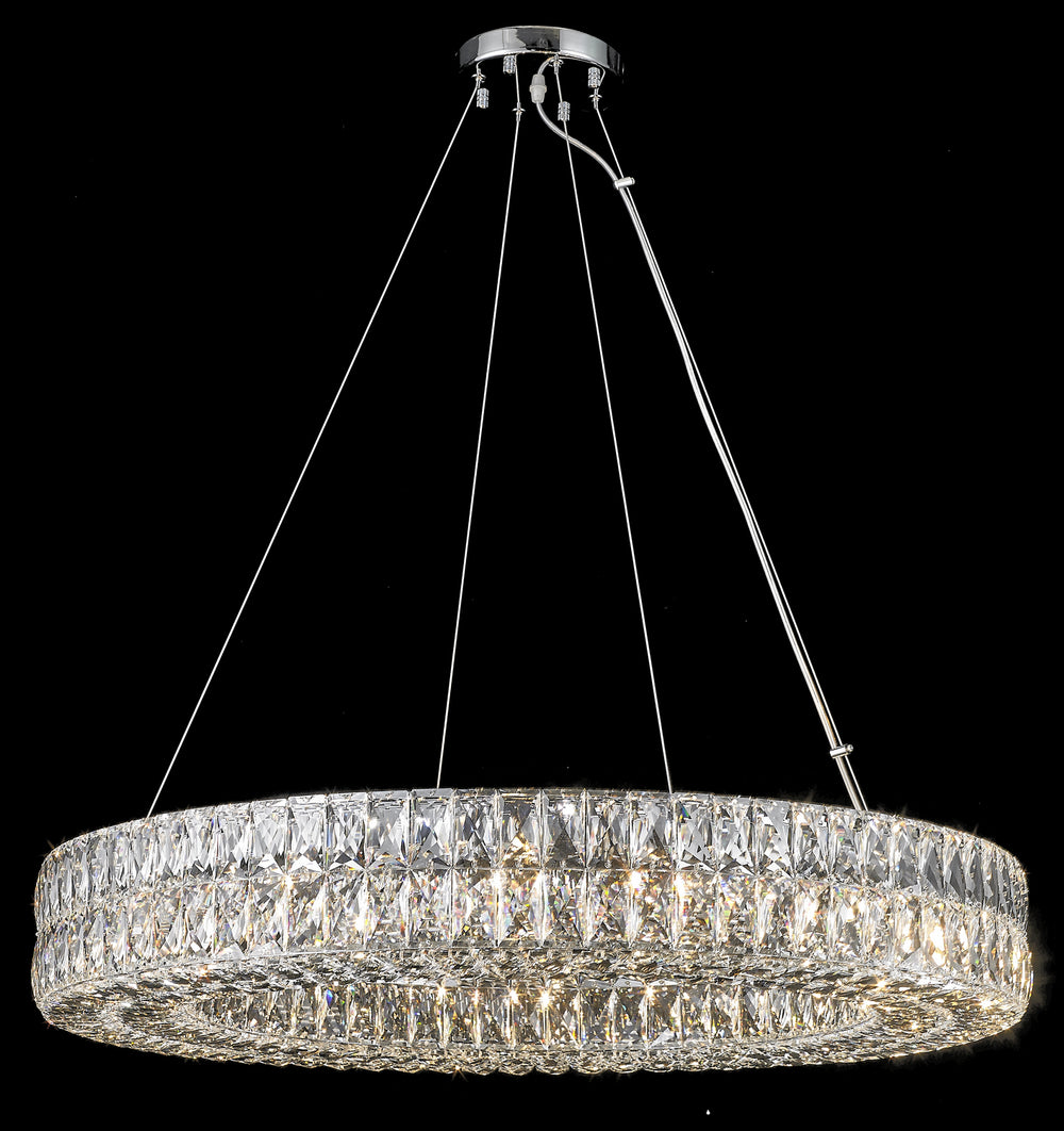 Bethel International Canada - 12 Light Chandelier - Chrome- Union Lighting Luminaires Decor