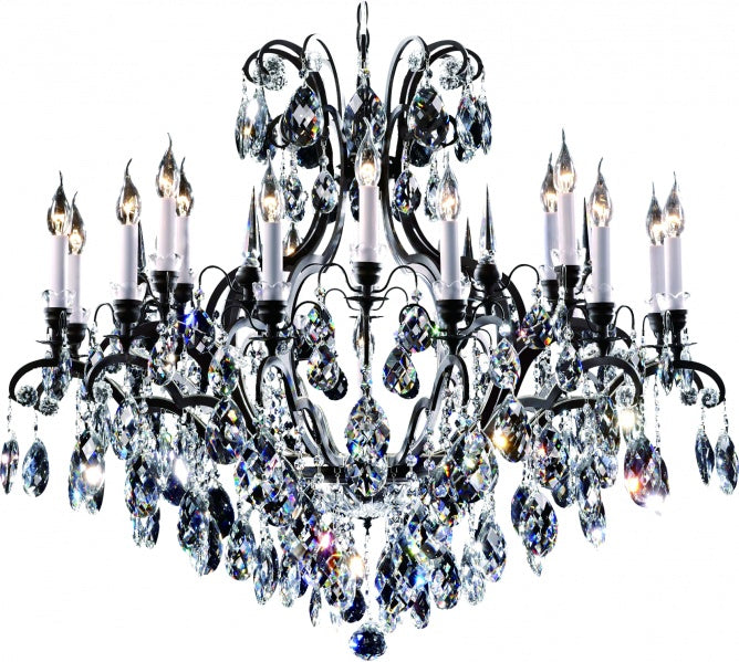 Bethel International Canada - 19 Light Chandelier - Sand Black- Union Lighting Luminaires Decor