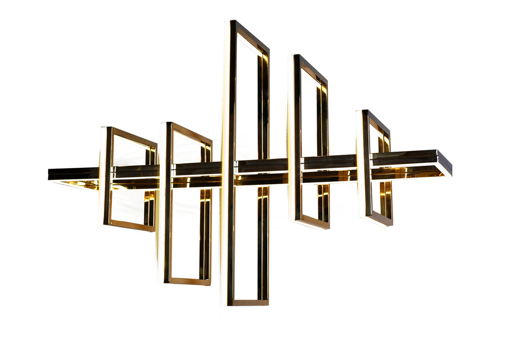 Bethel International Canada - LED Chandelier - Gold- Union Lighting Luminaires Decor
