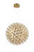 Bethel International Canada - LED Chandelier - Gold- Union Lighting Luminaires Decor