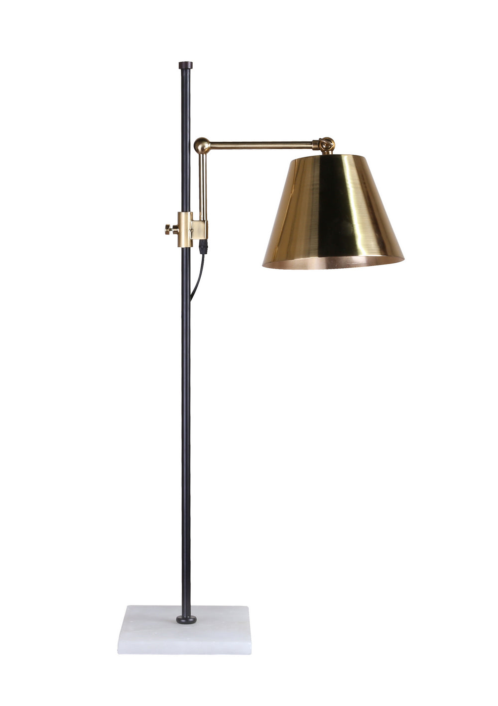 Bethel International Canada - One Light Table Lamp - Black & Brass- Union Lighting Luminaires Decor