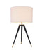 Bethel International Canada - One Light Table Lamp - Black- Union Lighting Luminaires Decor