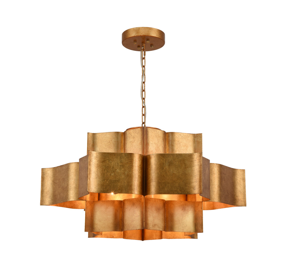 Bethel International Canada - 12 Light Chandelier - Gold- Union Lighting Luminaires Decor