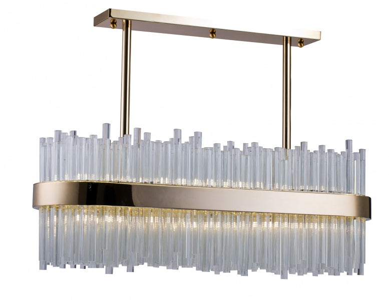 Bethel International Canada - LED Chandelier - Gold- Union Lighting Luminaires Decor