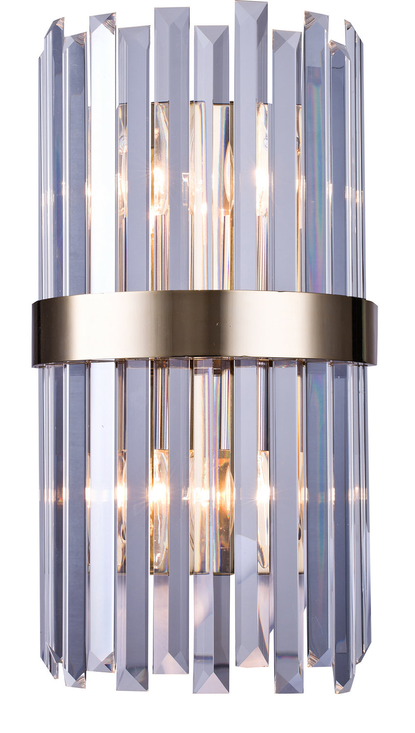 Bethel International Canada - Two Light Wall Sconce - Gold- Union Lighting Luminaires Decor