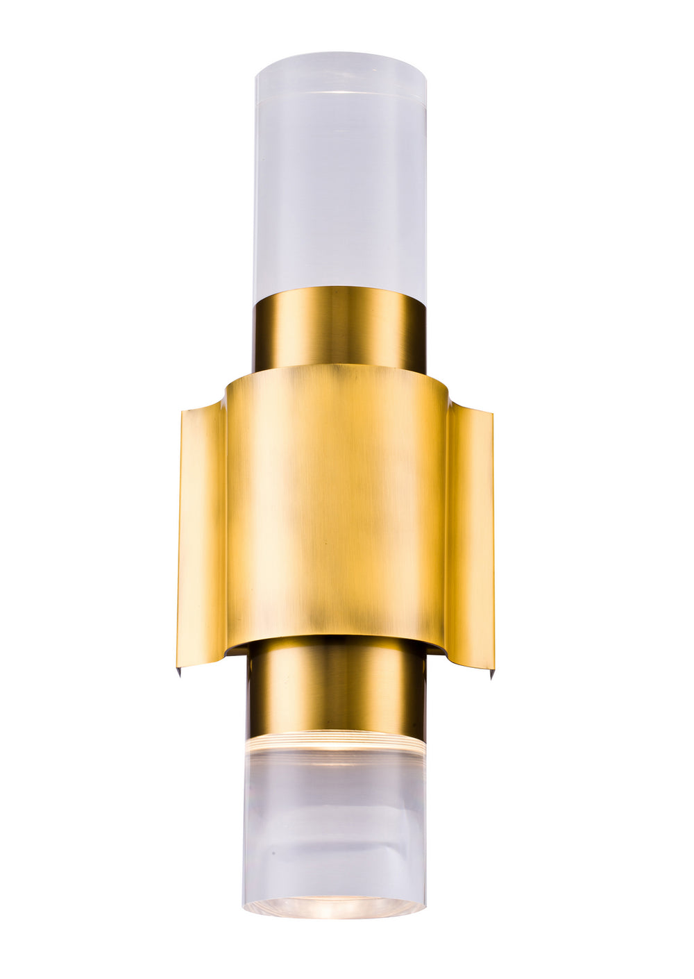 Bethel International Canada - LED Wall Sconce - Antique Brass- Union Lighting Luminaires Decor