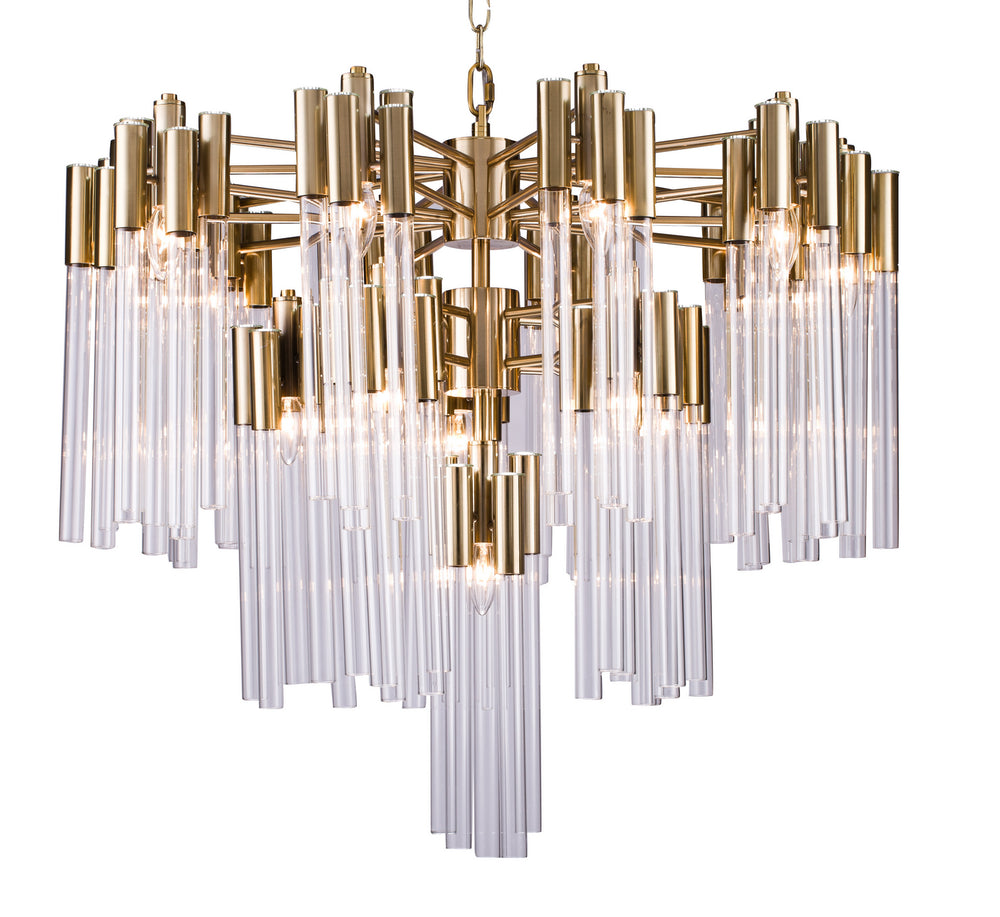Bethel International Canada - 16 Light Chandelier - Gold- Union Lighting Luminaires Decor