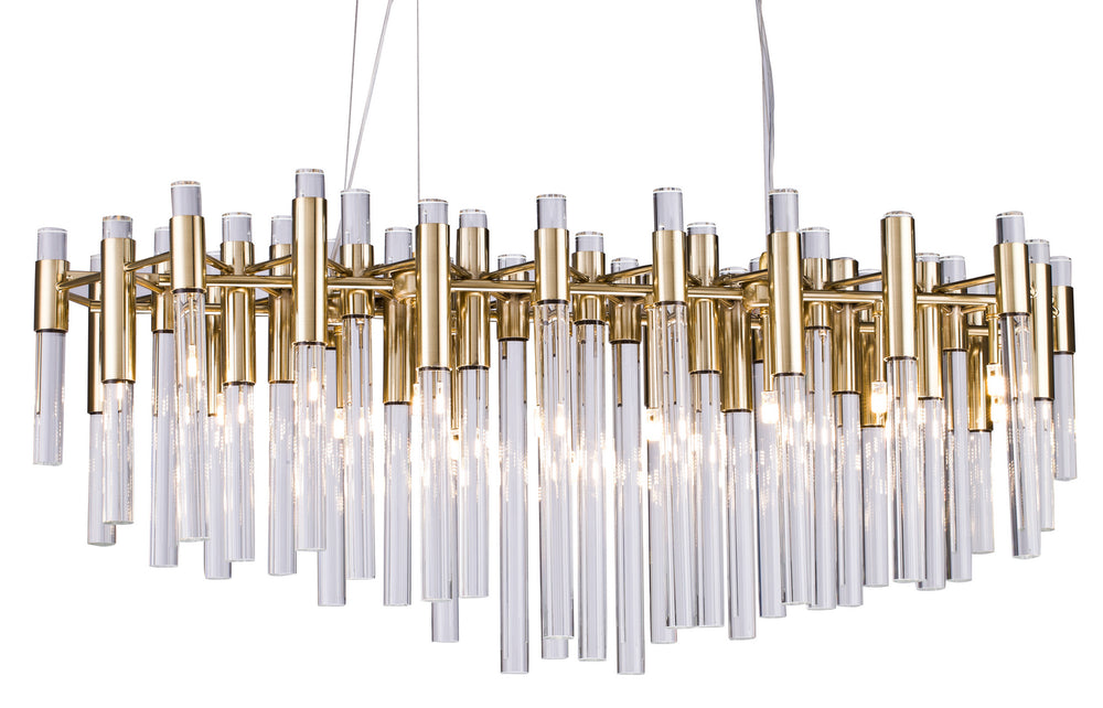 Bethel International Canada - LED Chandelier - Gold- Union Lighting Luminaires Decor