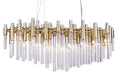 Bethel International Canada - LED Chandelier - Gold- Union Lighting Luminaires Decor