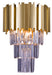 Bethel International Canada - Three Light Wall Sconce - Gold- Union Lighting Luminaires Decor