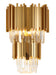 Bethel International Canada - Three Light Wall Sconce - Gold- Union Lighting Luminaires Decor