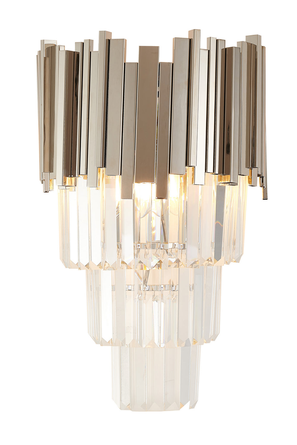 Bethel International Canada - Three Light Wall Sconce - Chrome- Union Lighting Luminaires Decor