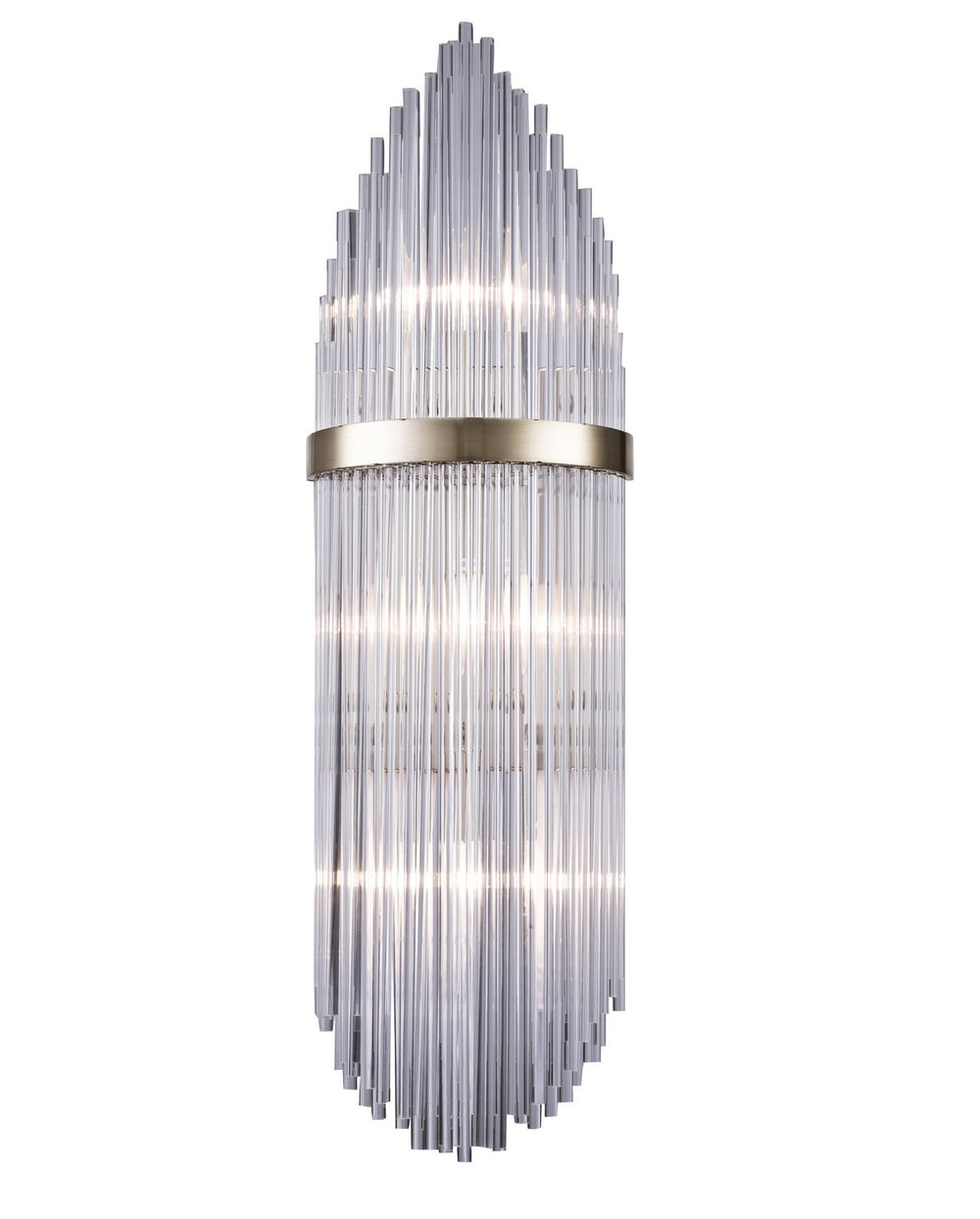Bethel International Canada - Three Light Wall Sconce - Chrome- Union Lighting Luminaires Decor