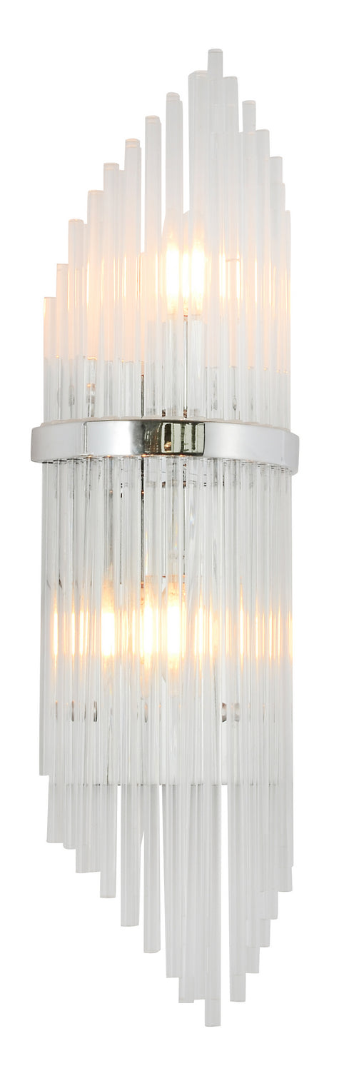 Bethel International Canada - Two Light Wall Sconce - Chrome- Union Lighting Luminaires Decor