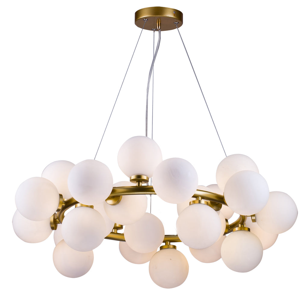 Bethel International Canada - LED Chandelier - Gold- Union Lighting Luminaires Decor