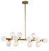 Bethel International Canada - LED Chandelier - Gold- Union Lighting Luminaires Decor