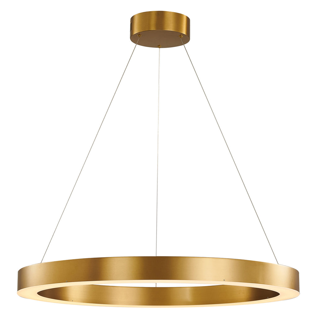 Bethel International Canada - LED Chandelier - Antique Brass- Union Lighting Luminaires Decor