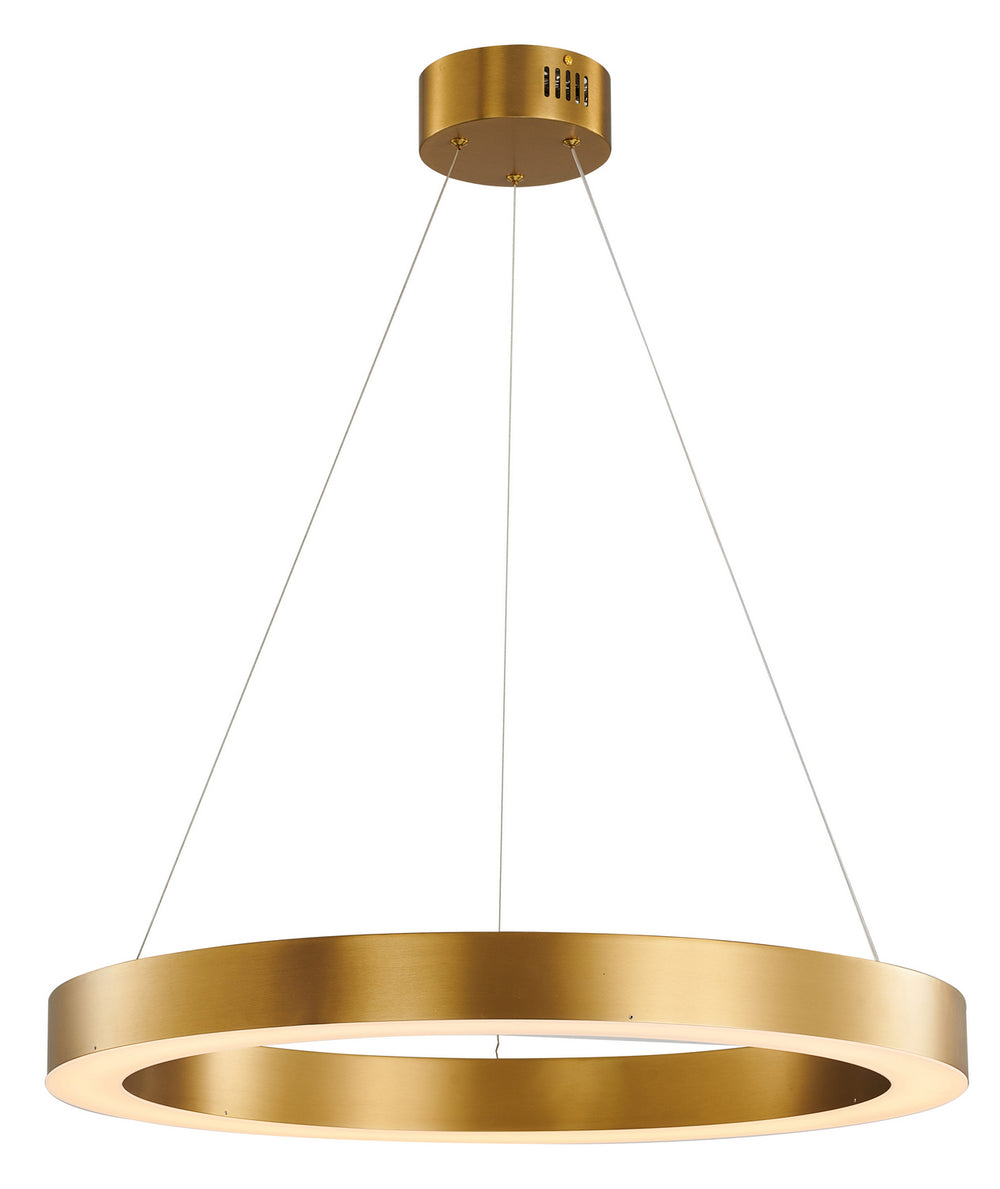 Bethel International Canada - LED Chandelier - Antique Brass- Union Lighting Luminaires Decor