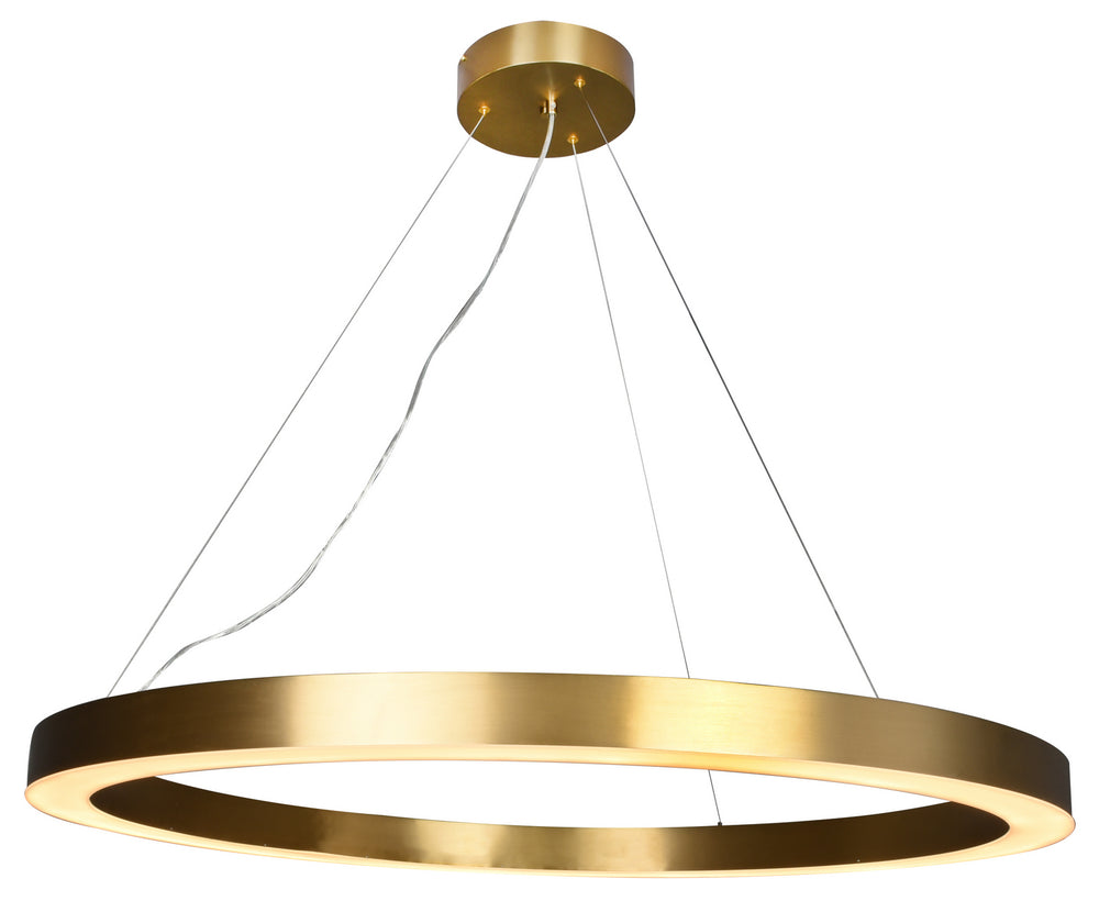 Bethel International Canada - LED Chandelier - Antique Brass- Union Lighting Luminaires Decor