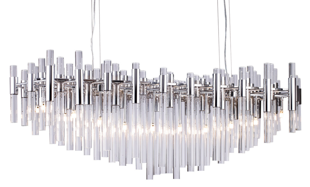 Bethel International Canada - LED Chandelier - Polished Chrome- Union Lighting Luminaires Decor