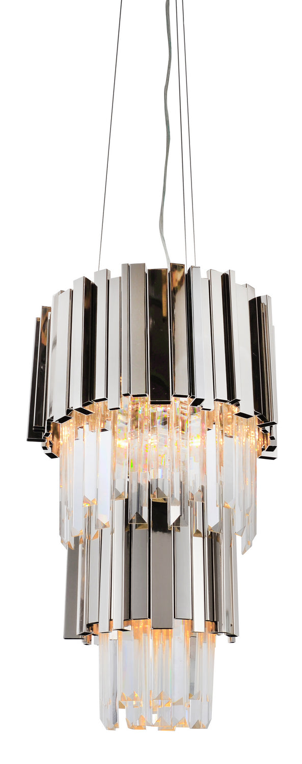 Bethel International Canada - Four Light Chandelier - Chrome- Union Lighting Luminaires Decor