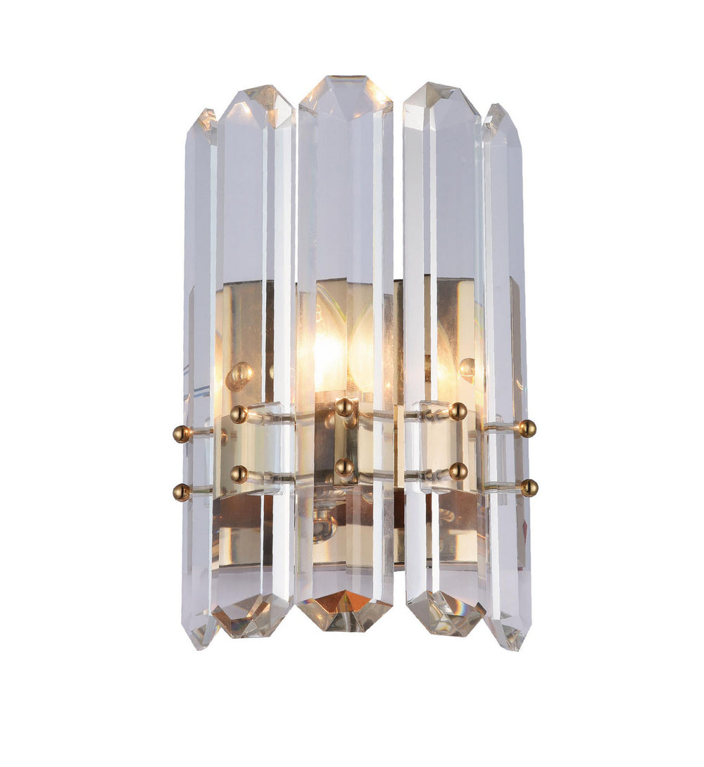 Bethel International Canada - One Light Wall Sconce - Gold- Union Lighting Luminaires Decor