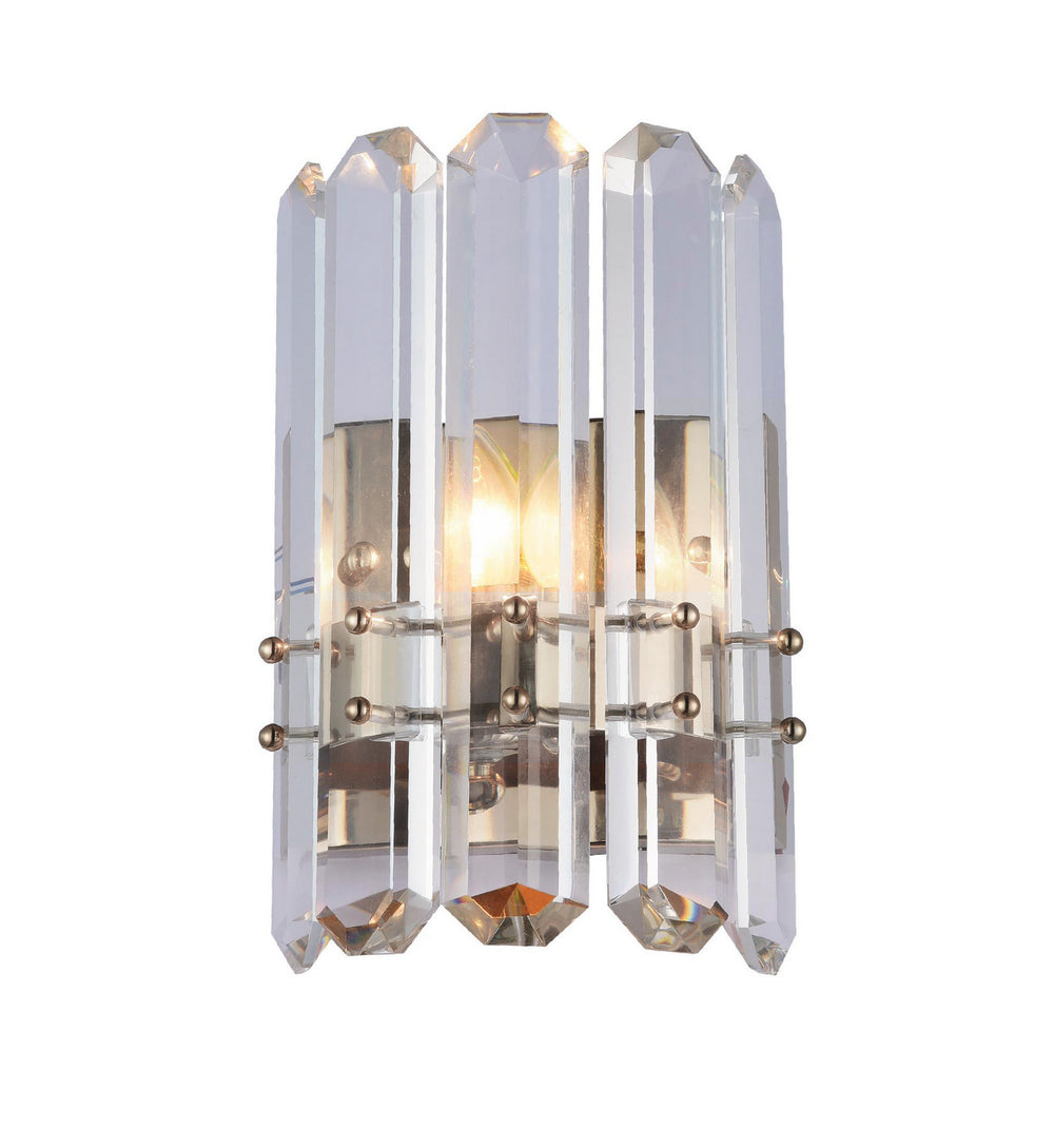 Bethel International Canada - One Light Wall Sconce - Chrome- Union Lighting Luminaires Decor